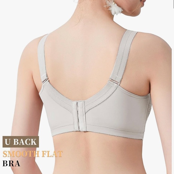 Baetty Lace Bra Full Coverage Wireless Bras 36C - Picture 2 of 8